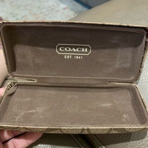 Coach eyeglasses / sunglasses case